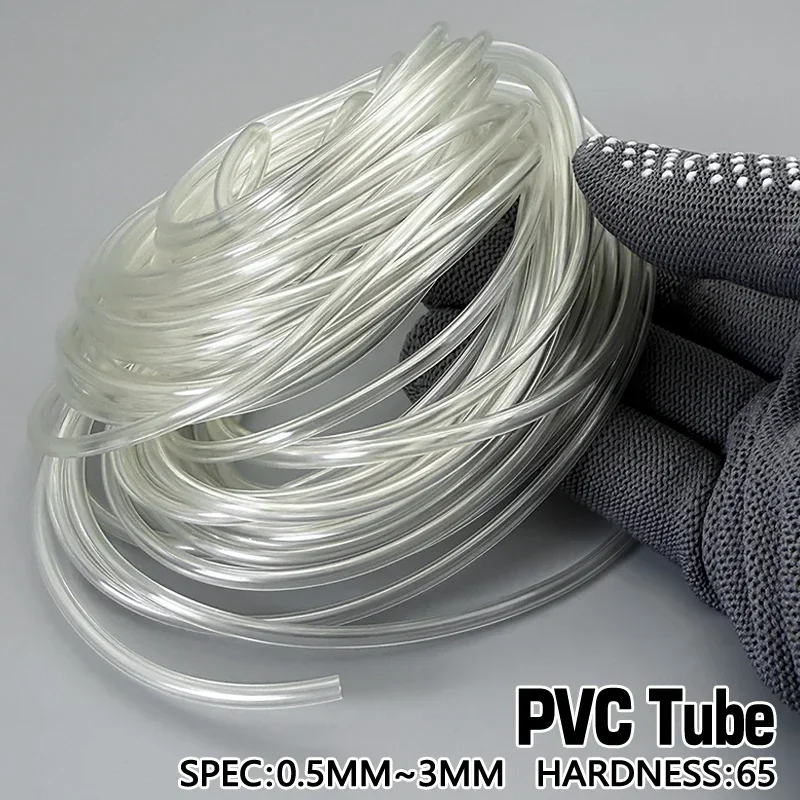 

Гибкая капиллярная трубка из ПВХ, 5/10/15/20 м, без запаха, безопасная, диаметр 0,5-3,5 мм, прозрачная пластиковая трубка для подачи микро-капель жидкости и воздуха