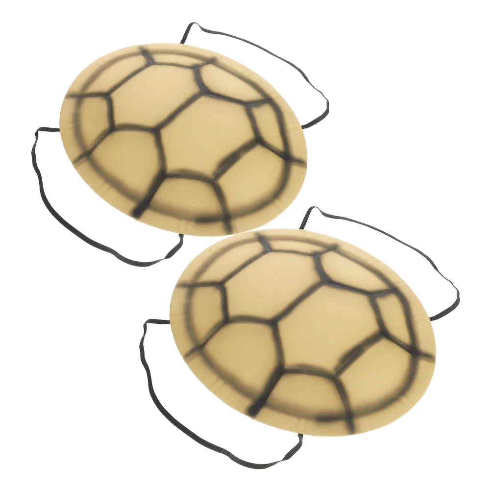 

2Pcs Halloween Turtle Shell Costume Props Lightweight Eva Dress Up Accessories for Carnival Parties School Events Family
