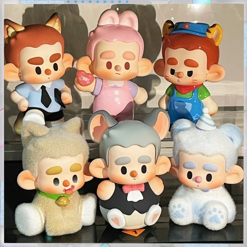 In-Stock & Authentic Hurobo "Our Class Is A Zoo" Series - Blind Box Cute Figurine Creative Gift & Trendy Anime Collectible