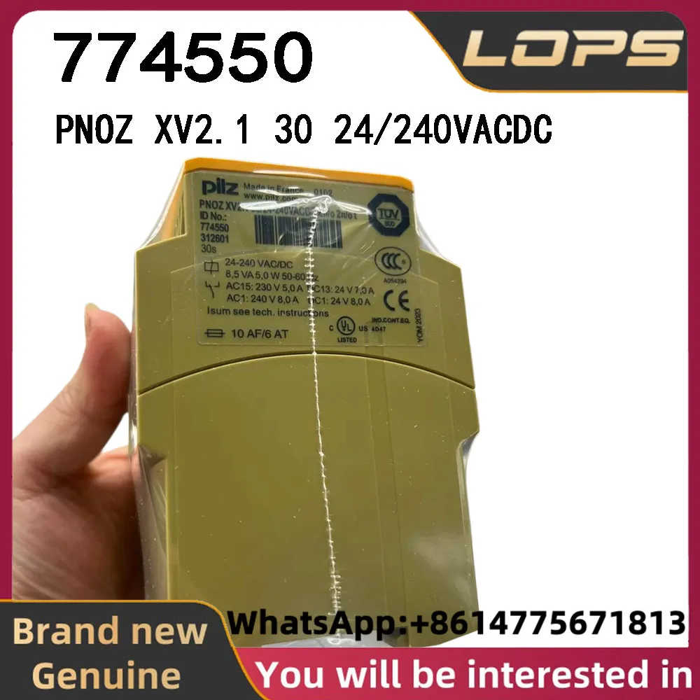 PNOZ XV2.1 30 24/240VACDC Pilz 774550 safety relay, brand new original genuine, large quantity in stock, welcome to inquire