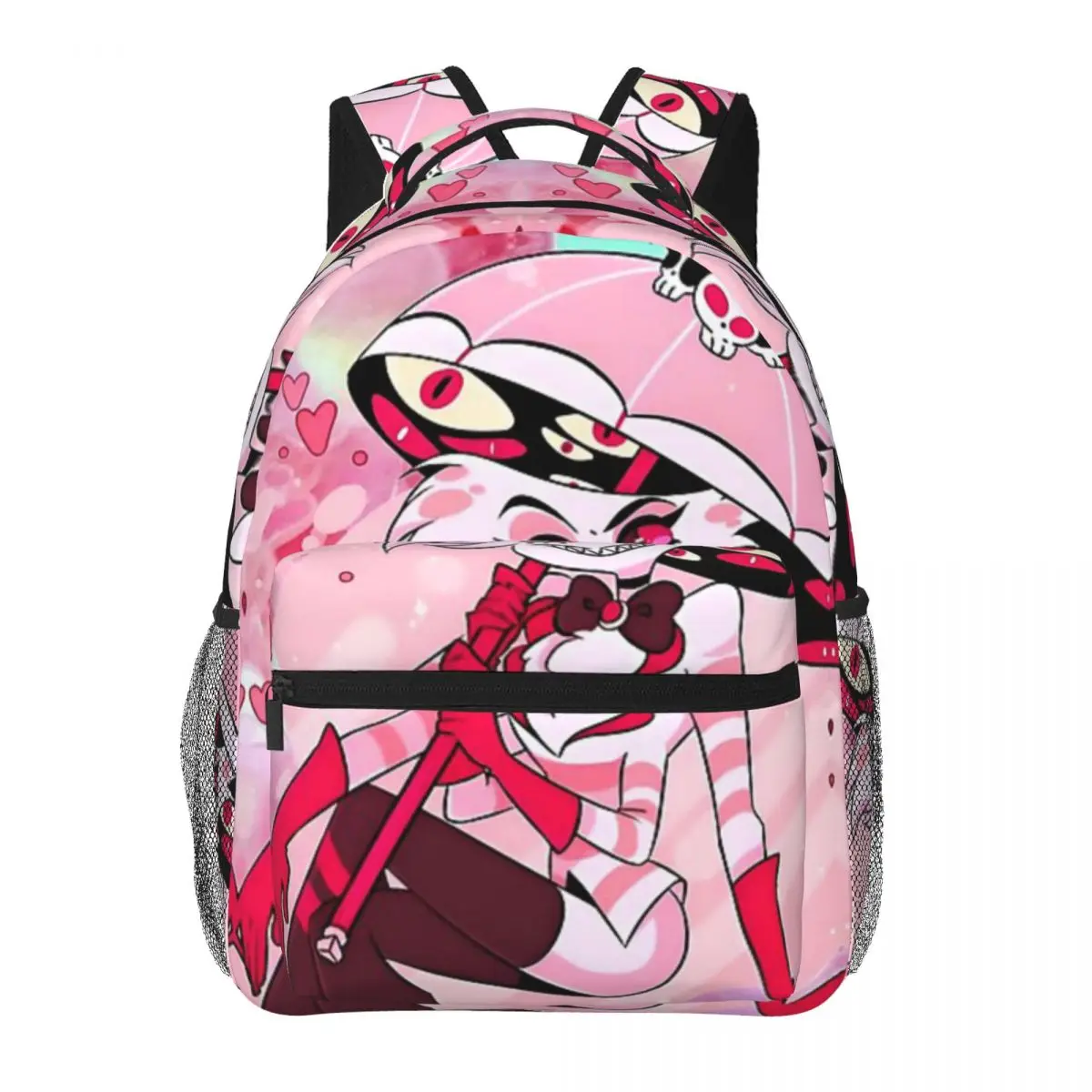 Angel Dust Backpack Student Schoolbag for Men Women Laptop Canvas Bags 17in