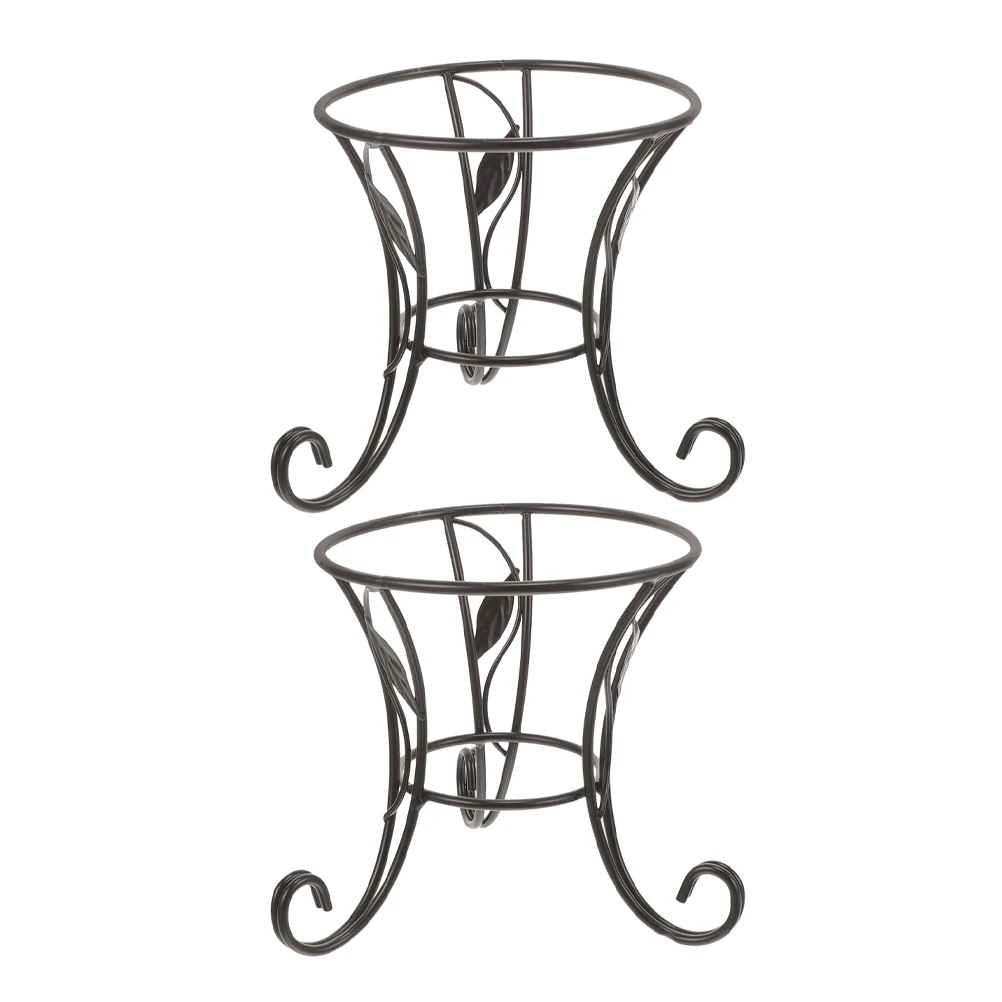 

2 Pcs Ball Stand Base Crystal Cylinder Gazing Globe Stand for Garden Outdoor Display Snow Globe Base Metal Support