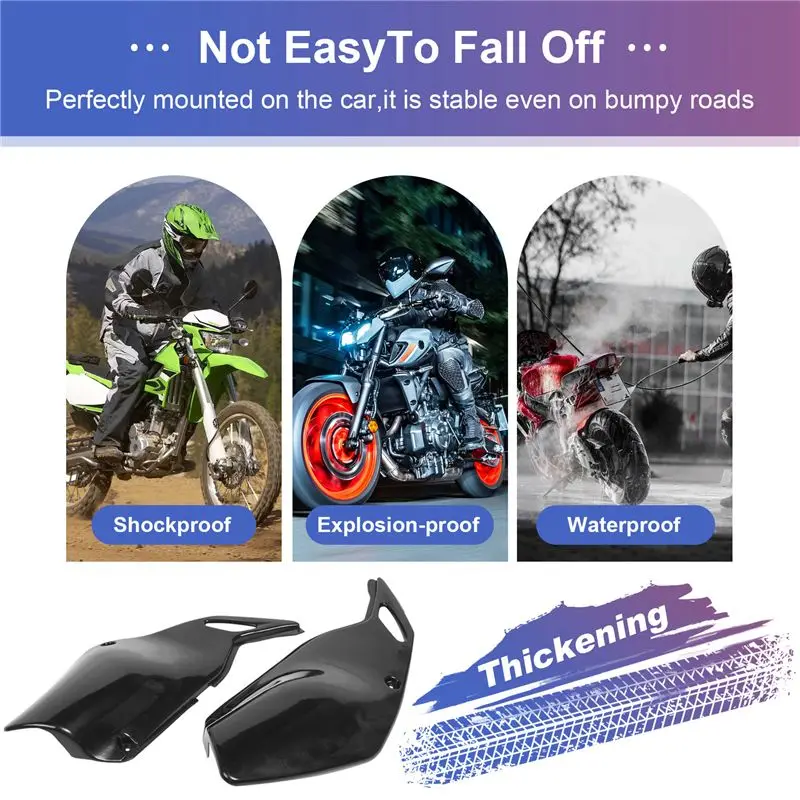 Multi-Purpose For Kawasaki KLX 250 KLX 300 1993-2007 Motocross Accessories Rear Guard Plate Motorcycle Fairing Side Covers