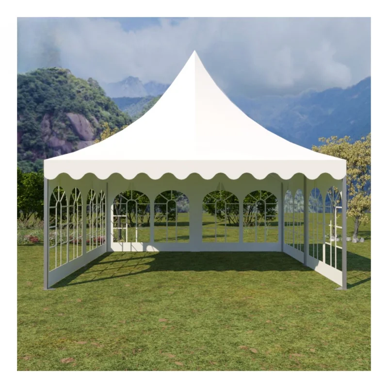 Outdoor event tent garden tent wedding and party pagoda tent for snowy season