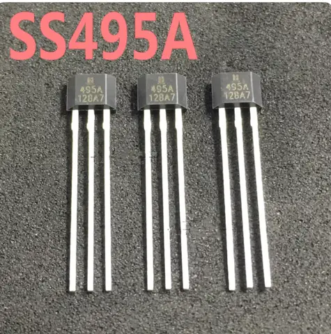 5pcs~10pcs/LOT 100% Original SS495B 495B SS495A 495A TO-92 Solid State Hall Effect Sensors High Performance Miniature
