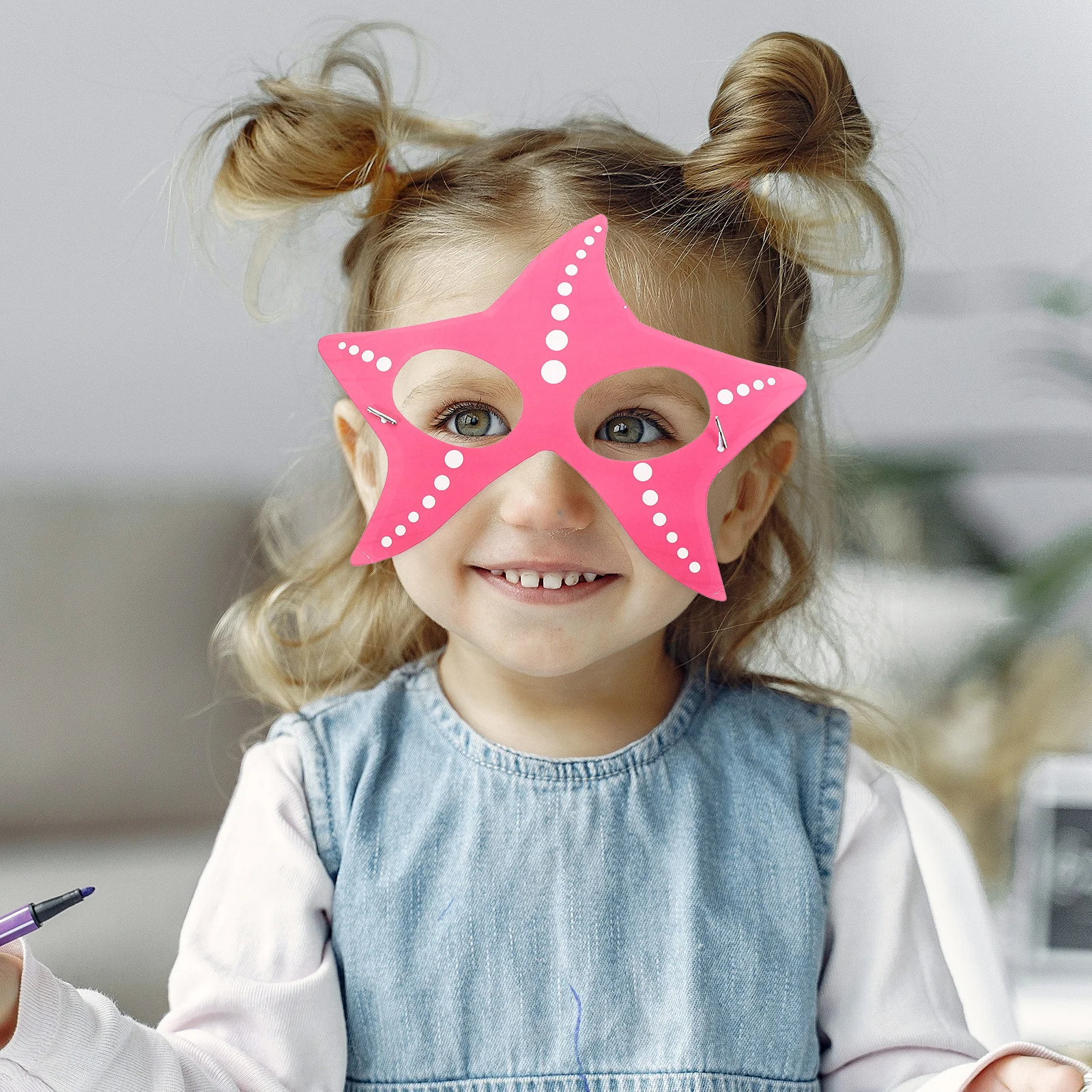 

10pcs Ocean Animal Masks Fine Craftsmanship Lightweight Reusable Halloween Cosplay Party Decorative Mask Prop Novelty Sea Animal