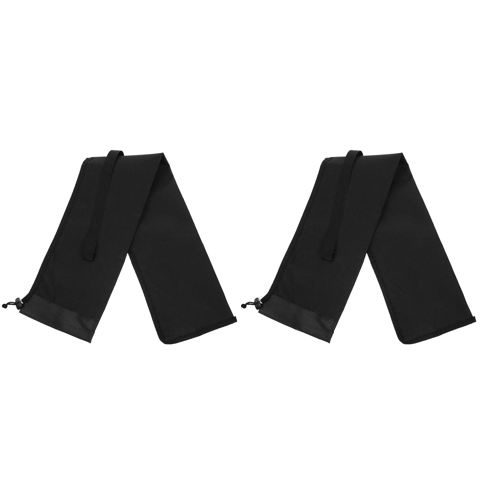 

2Pcs Alpenstocks Storage Bag Adjustable Fastener Waterproof Hiking Poles Holder Portable Trekking Carrying Bag Black