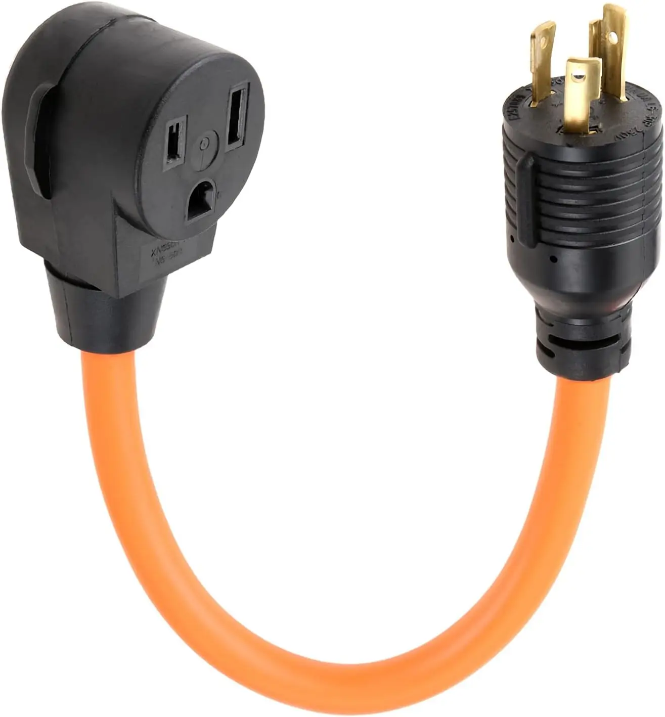 NEMA L6-30P To 6-50R Adaptor Welder Dryer EV Charger Power Cord Adapter Connector 30 To 50Amp Heavy Duty Adapter STW