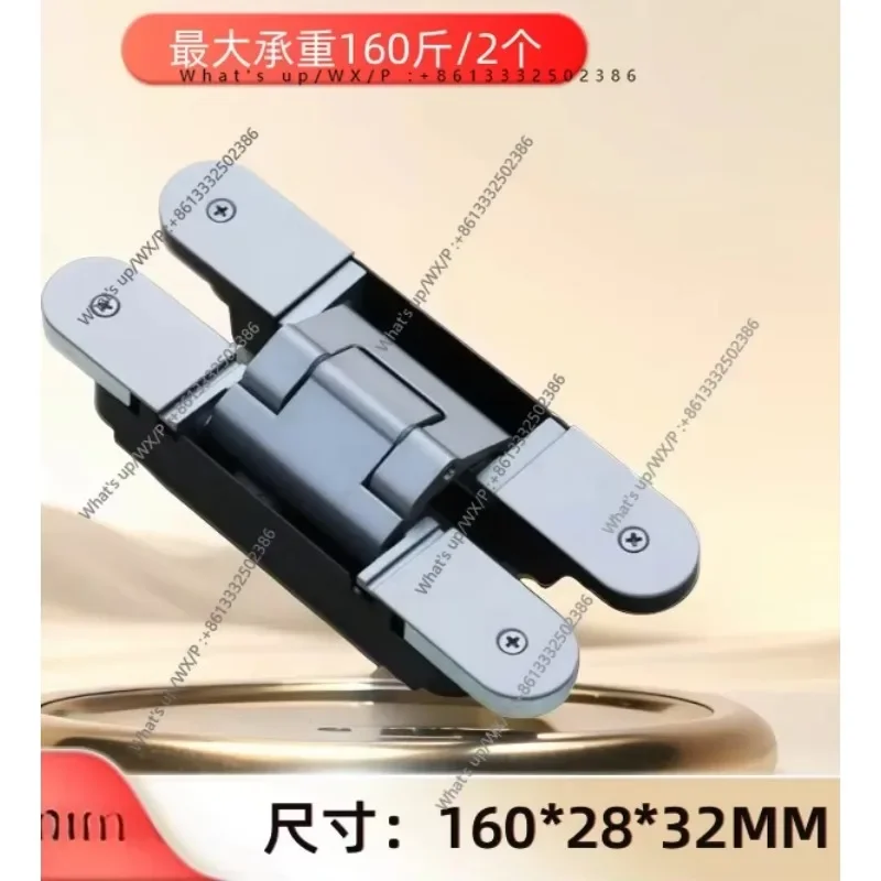 

Деревянная дверь со скрытыми петлями, 3D-регулируемыми петлями-крестовинами, съемными скрытыми петлями.