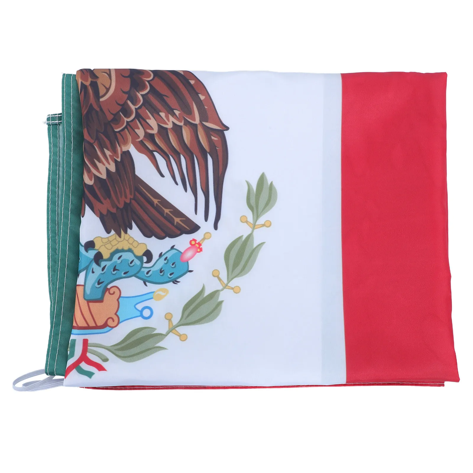 

Mexican Flag Cape with Sleeves Breathable Polyester Stadium Flag Cape for Football Soccer Cheering International Flags