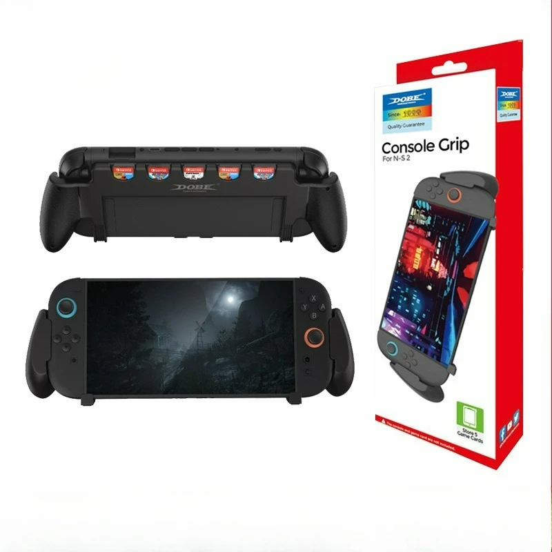 Hand Grip Case For Nintendo Switch 2 With Stand Holder Anti-Slip Protective Case with 5 Game Card Slots For Switch 2 Accessories - view 2