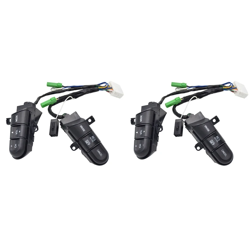 4X With Shift Paddle Steering Wheel Switches Buttons For Honda 2008-2013 Fit 2009-2014 City 2006-2011 Civic