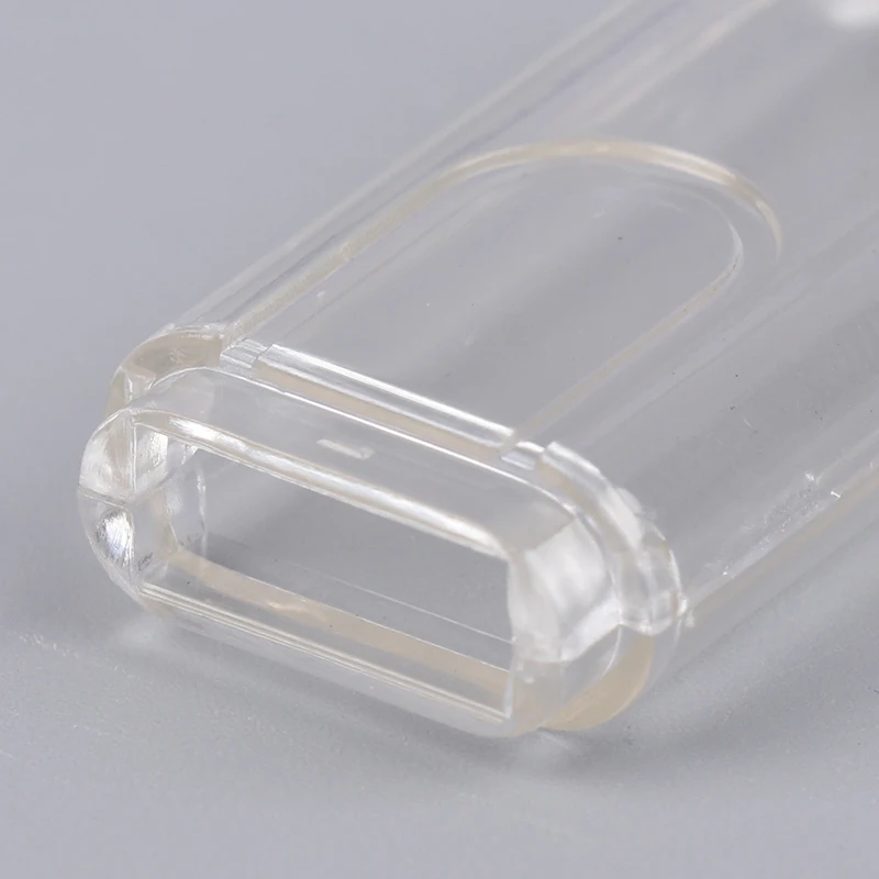 1pcs Small Plastic Instrument Enclosure USB Stick Junction Housing Plastic Transparent U Disk Enclosure Plastic U Disk Home Part