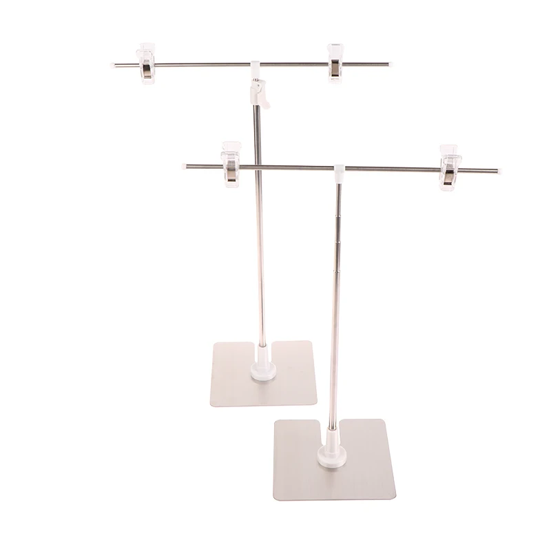 إطار عرض الملصقات من الفولاذ المقاوم للصدأ - حامل خلفية صورة تي شيرت من الدرجة التجارية لتصوير الفيديو والإعلان