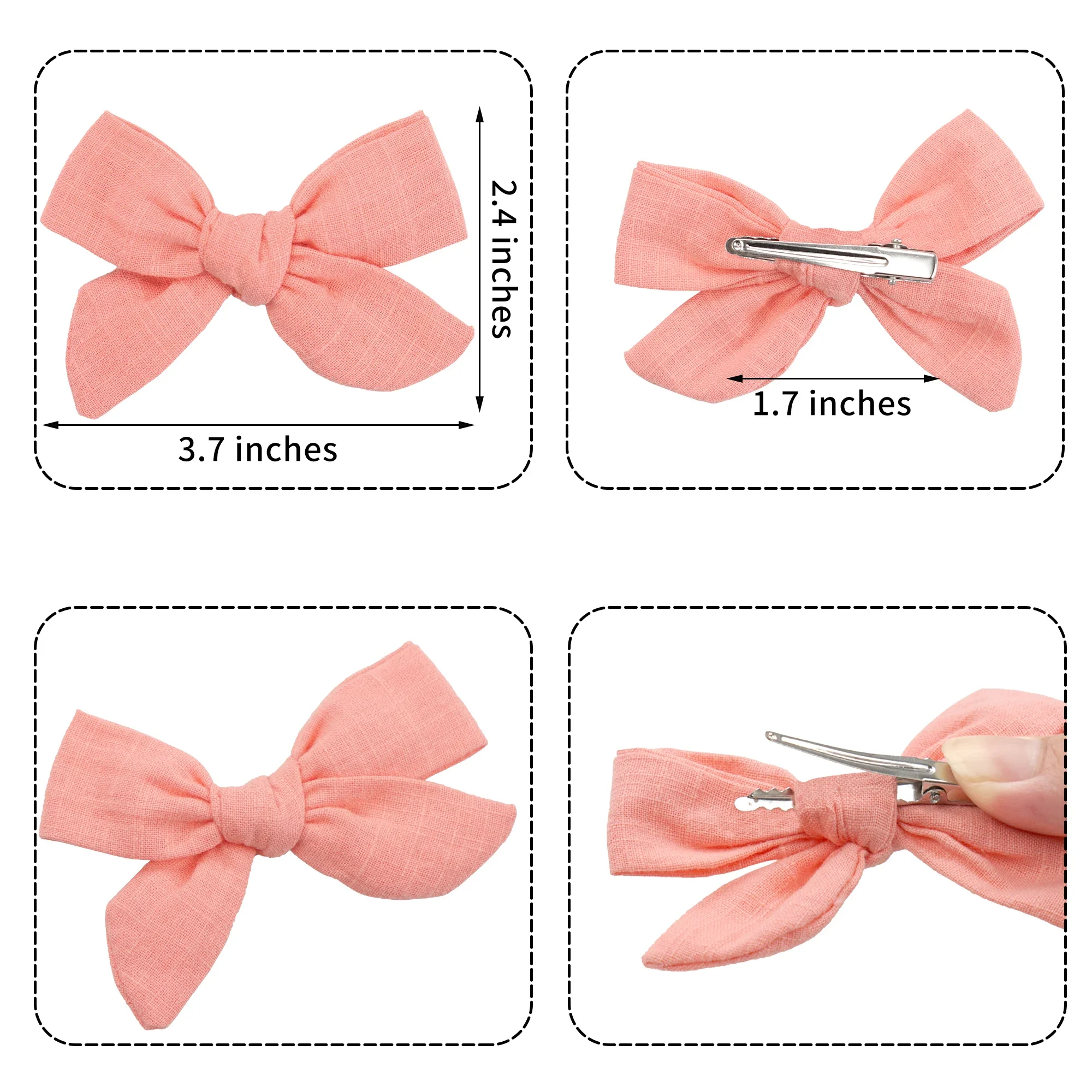 20 Pieces Baby Girls Hair Bows Clips Hair Barrettes Accessory for Babies Infant Toddlers Kids