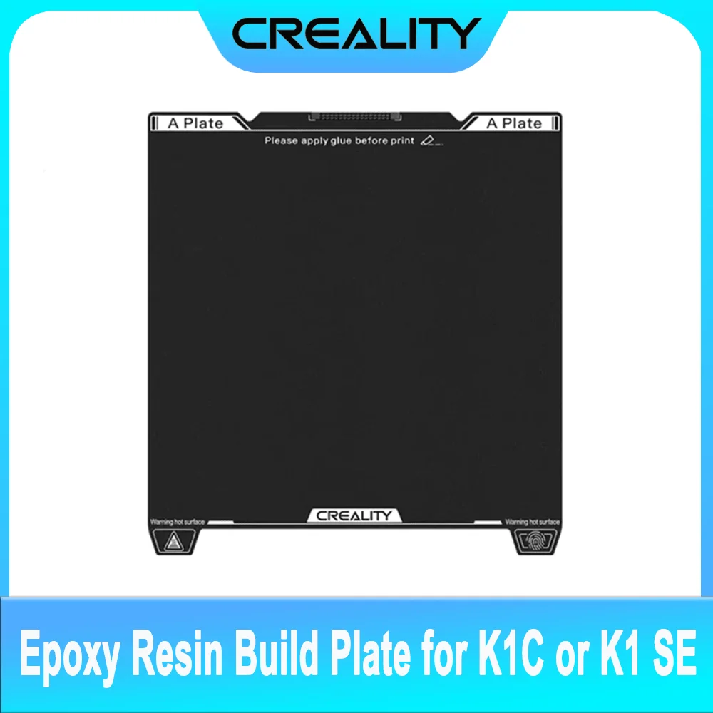 Creality Original Epoxy Resin Build Plate 235X235mm Excellent Adhesion High Flatness Strength for K1C or K1 SE 3D Printer Parts