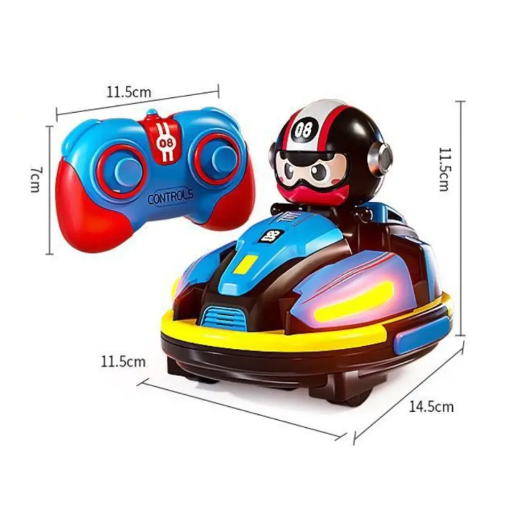Simulated Nitrogen RC Battle Bumper Car Toy Electric Children's Remote Control Toys Cars Ejection Multi-player