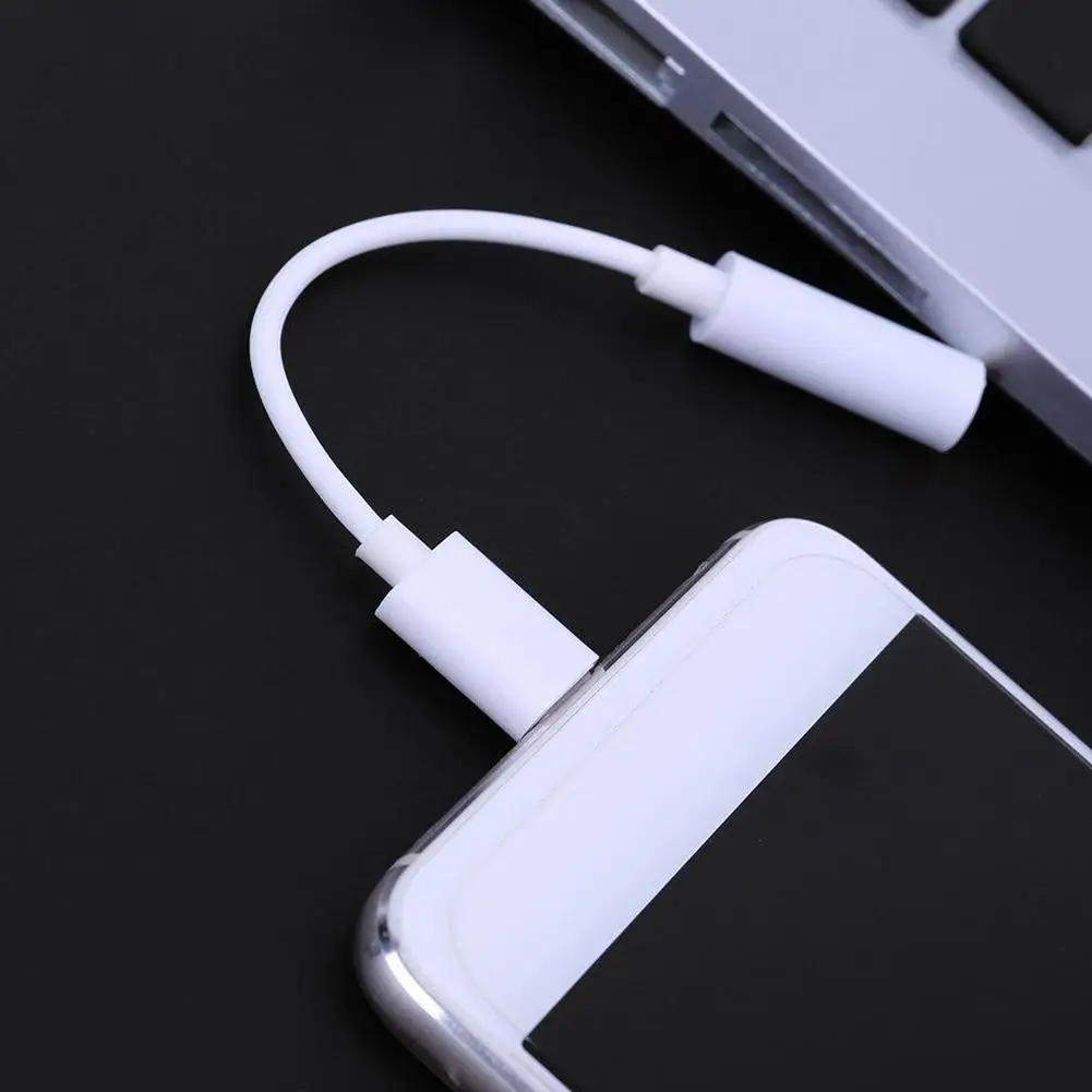 USB C To 3.5mm Headphone/Headphone Jack Cable Adapter USB Type C Audio Aux Connector Adapters Cable For iPhone