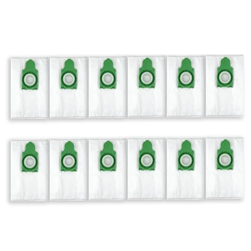 【ESSENTIALS 】For SEBO Airbelt E Series(E1, E2, E3) 12 Pack 8300ER Dust Bags For Canister Vacuums- Includes 8300AM Filter Bags