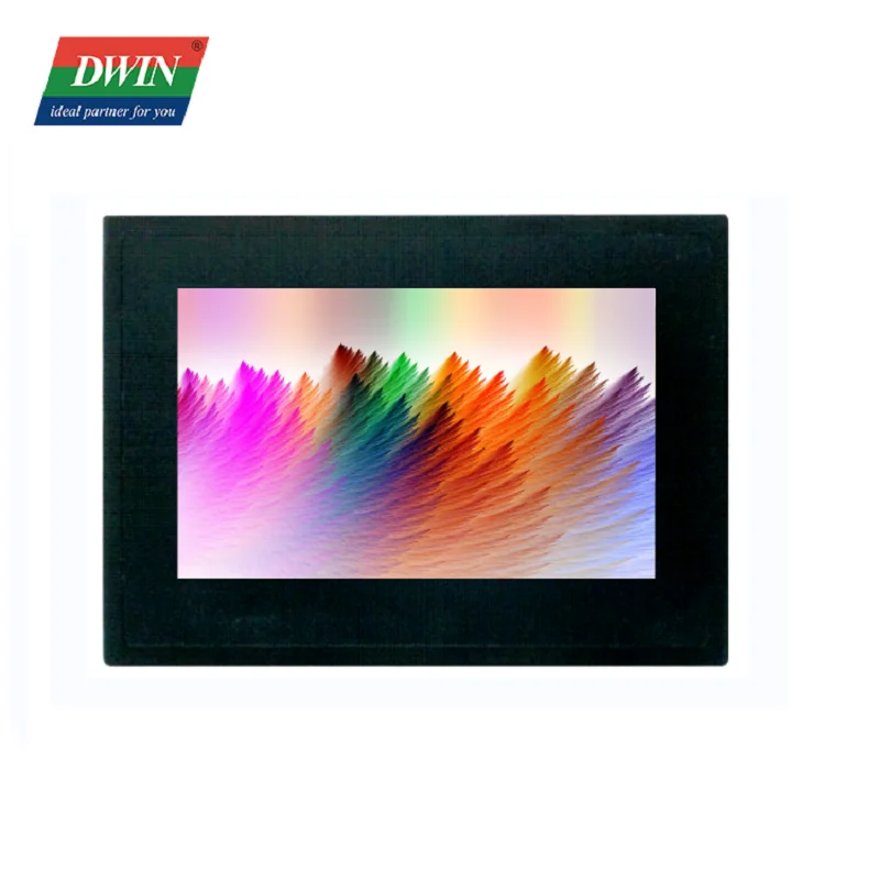 DWIN LVDS Differential Multimedia 7.0 Inch 800*480 TN TFT LCM Resistive Touch Display with 34Pin Connector