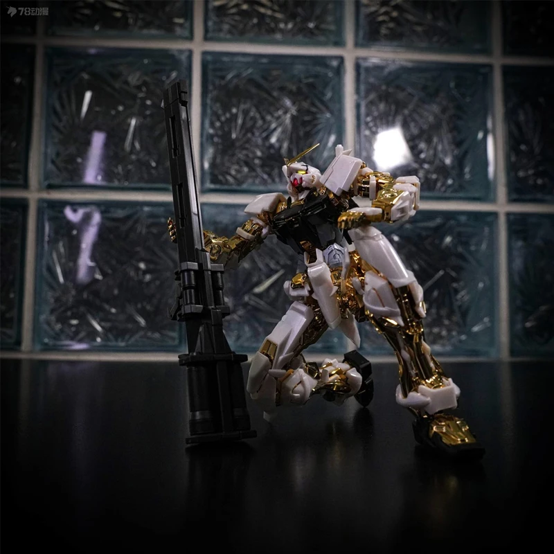 Bandai Gundam MG 1/100 MBF-P01 Astray Gold Frame [SPECIALE COATING] Montage Anime Action Figure Model Speelgoed Collectible Op Voorraad