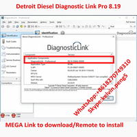 2025 Detroit Diesel Diagnostic Link Professional Level 10 10 10[DDDL 8.21]+Troubleshooting 01.2025