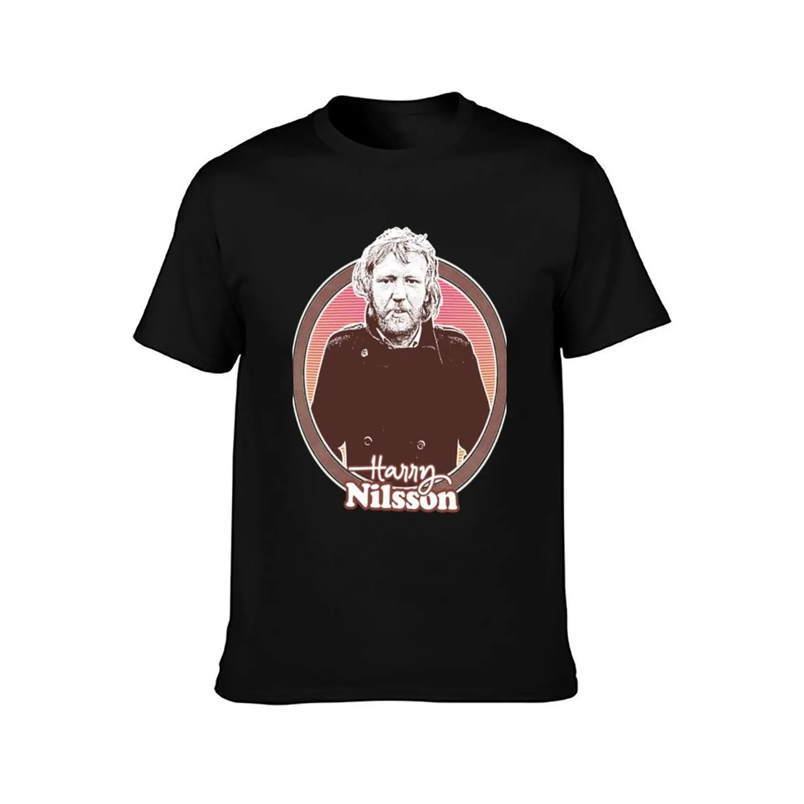 Harry Nilsson T-Shirt cotton graphic tees blue archive man t shirt t shirt men 100℅ cotton