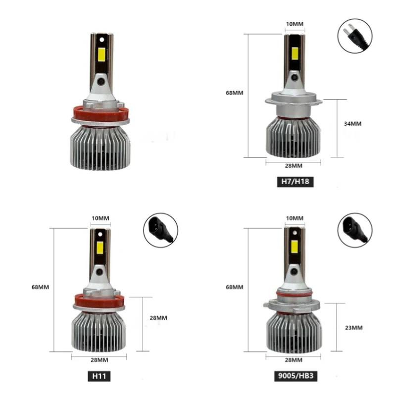 1 Pair Para Auto Hi…