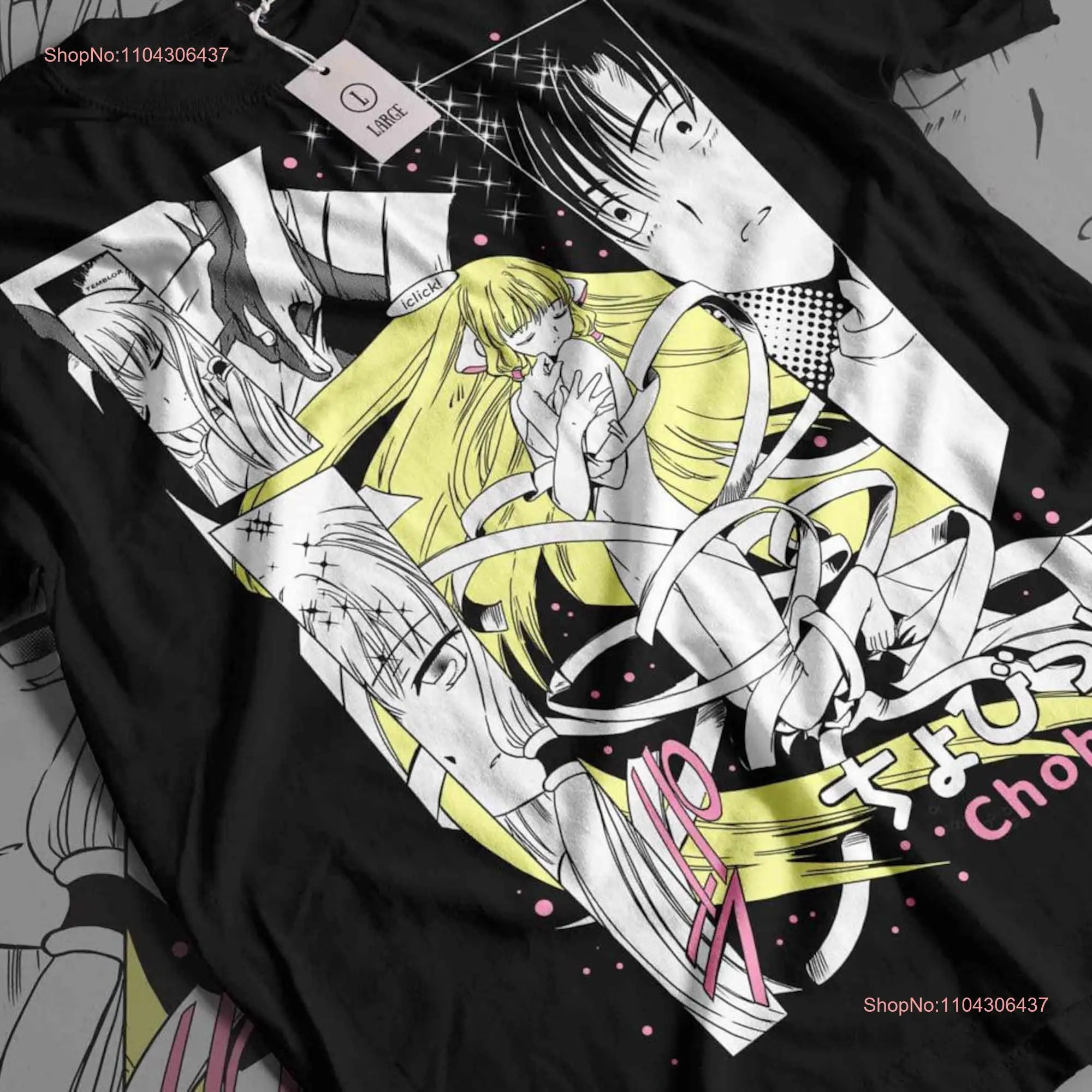 Chobits Chi T Shirt long or short sleeves