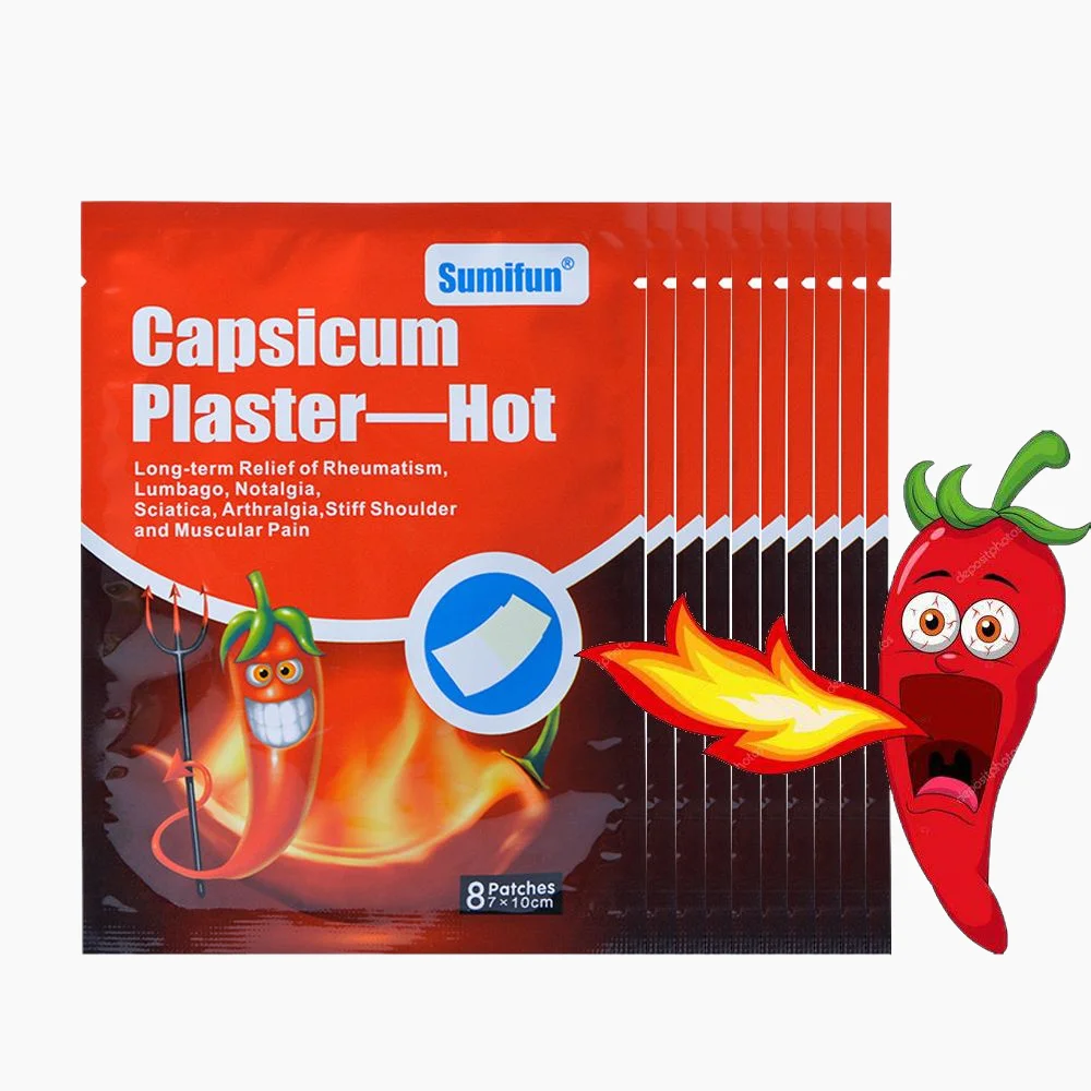 

120pcs Hot Pepper Capsicum Plaster Pain Relief Plaster Back Neck Shoulder Herbal Medical Joint Arthritis Patches Dropshipping