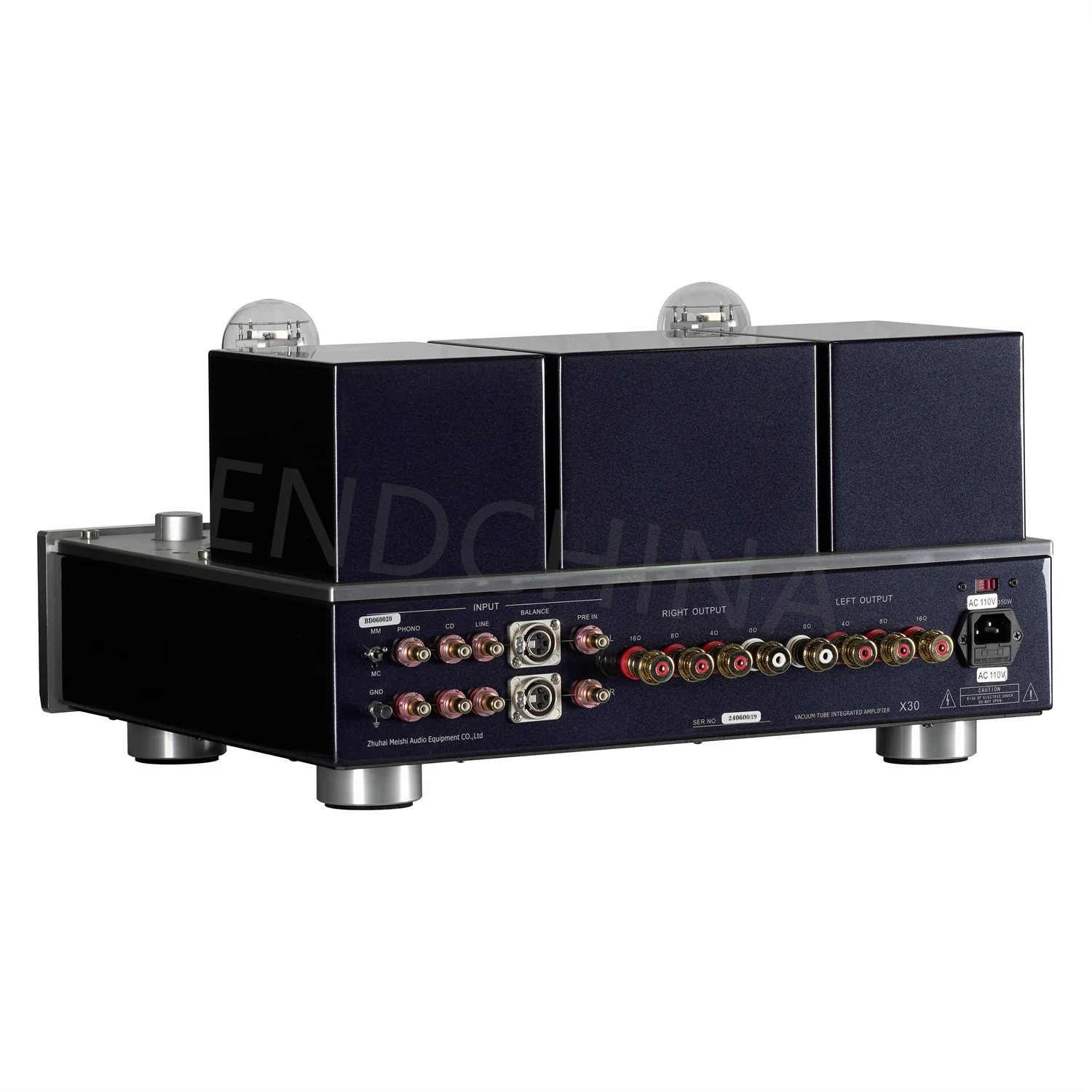 MUZISHARE X30 односторонний усилитель мощности класса A 300B Push 845 ECC81*2/310A*2/300B*2/845*2 30 Вт + 30 Вт (115 В/230 В)