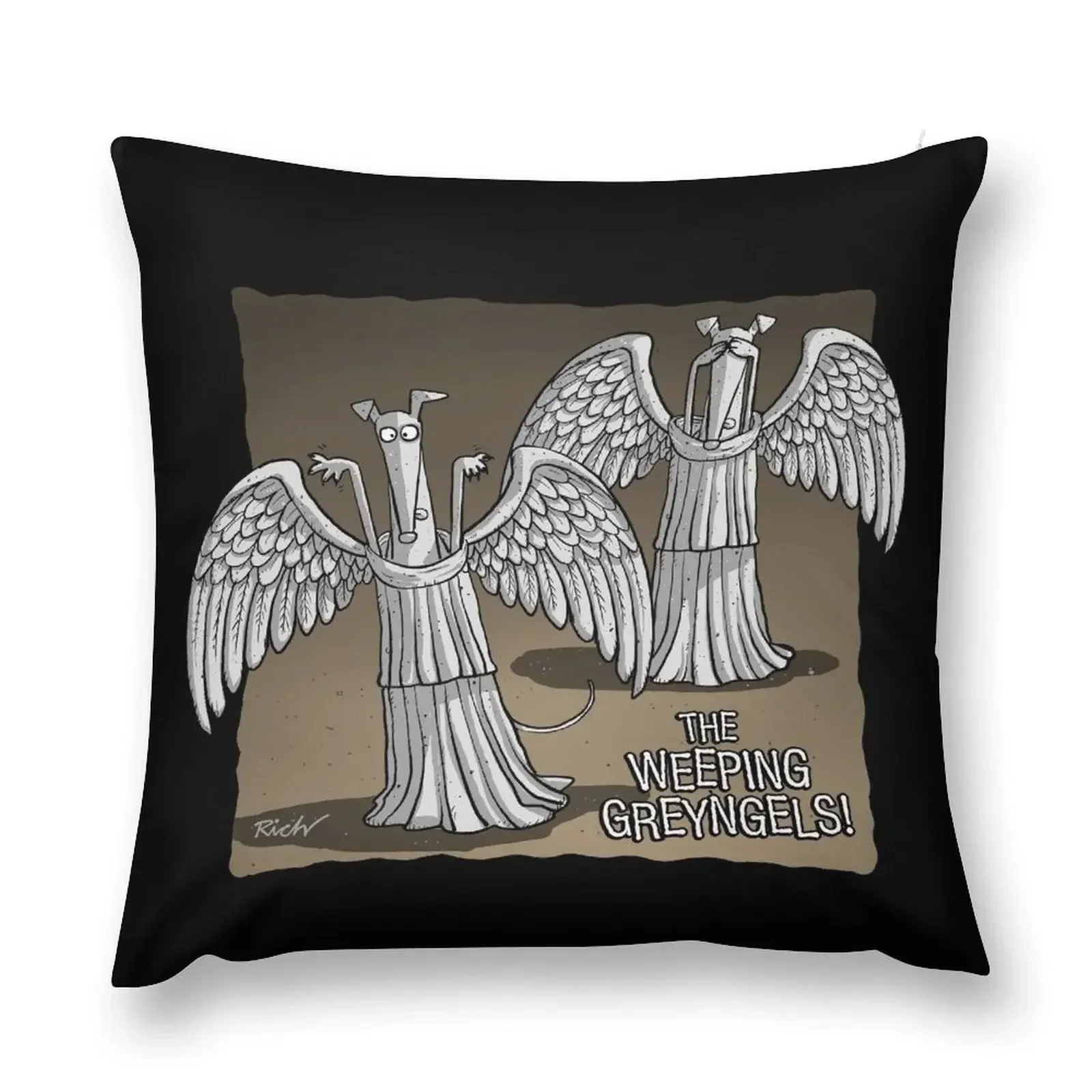 

The Weeping Greyngels Throw Pillow Sofa Cushions Pillowcases pillow