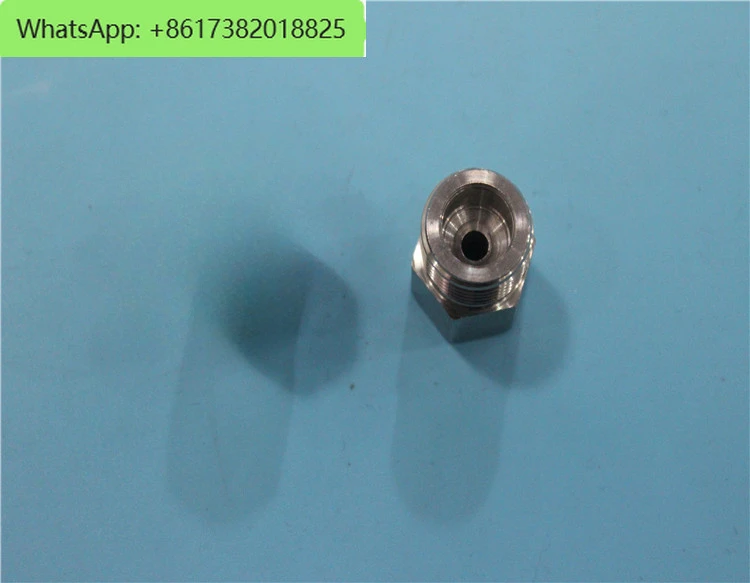 10PCS  Stainless steel inner 7/16 to British outer 3/8 variable diameter connector, pressure switch connector 7/16 to 3 minutes