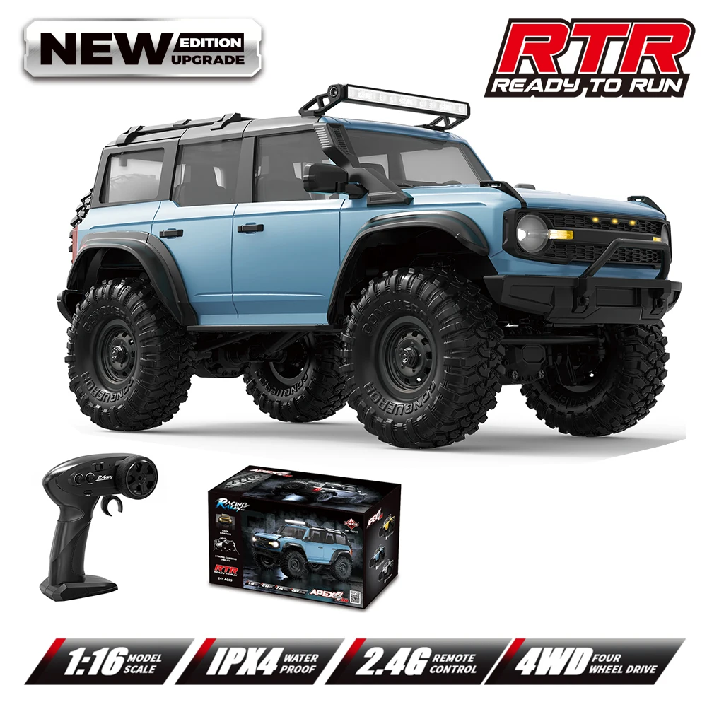 In Stock 2025 1:16 ‌Ford Bronco Rc Rock Crawler Monster Truck 4wd