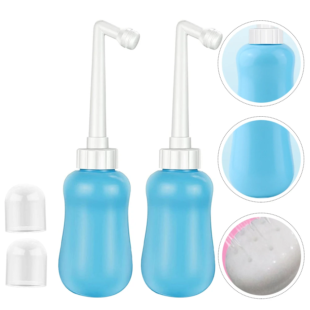 

2pcs Handheld Female Douching Tool Reusable Private Part Irrigator For Women Postpartum Care Supplies Cleaners Manual Female