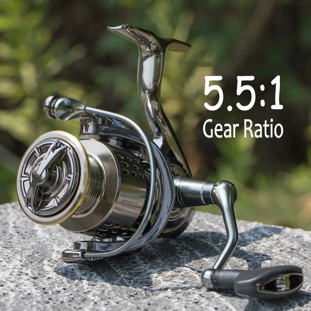 Ultralight Spinning Fishing Reel, Saltwater Jigging Reels, Max Drag 8kg, 1000, 2000, 3000, 4000, 5000 Series