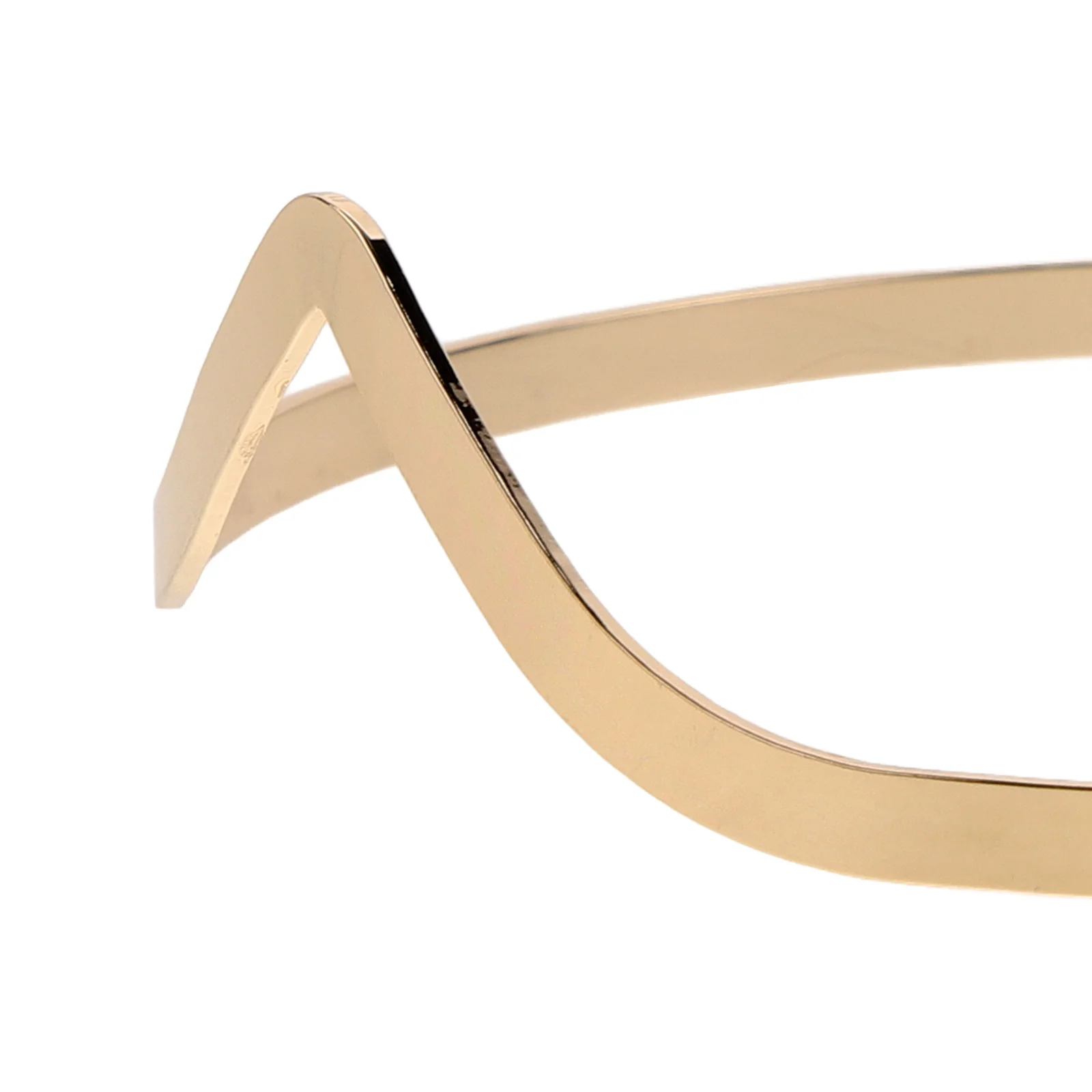 Gelang Lengan Bentuk V Geometris, Dapat Disesuaikan, Manset Lengan Atas Terbuka, Perhiasan Elegan, Gelang Besi, Gelang Cantik untuk Wanita