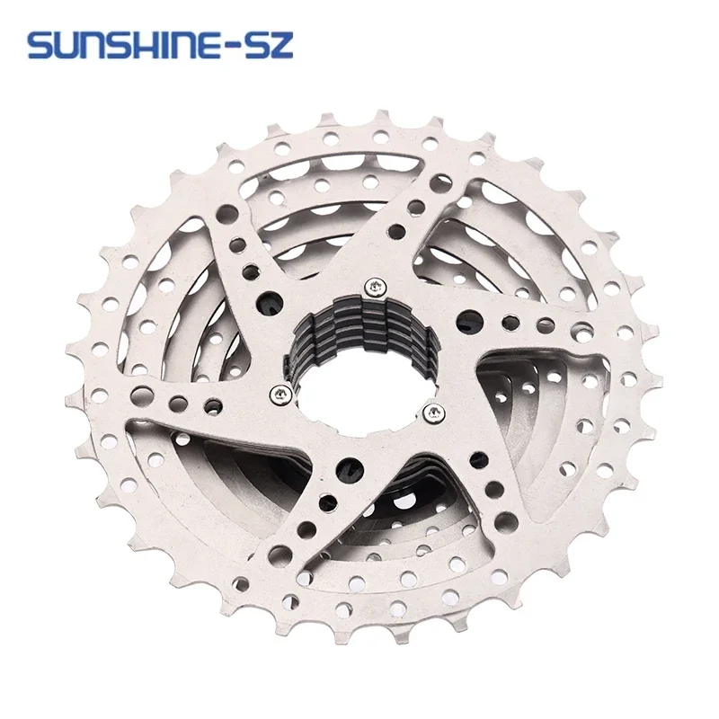 Sunshine Mtb Cassette 8v 9v 11v 12v 10v Bicycle Ratchet 12 11 10 Speed HG Mountain Bike Sprocket 36/40/42/46/50/52T for SHIMANO
