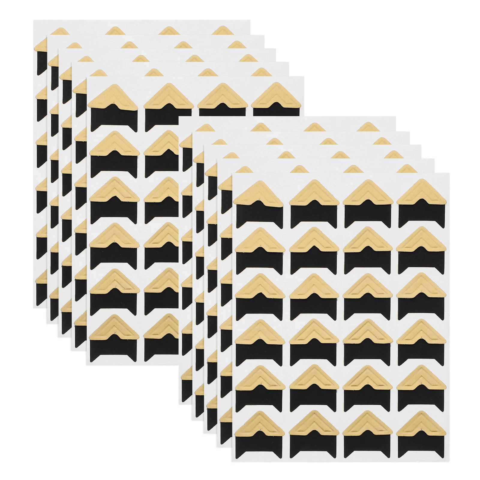

10Pcs DIY Photo Corners Self Adhesive Stickers Scrapbooking Materials Easy to Use Strong Adhesion Multiple Colors