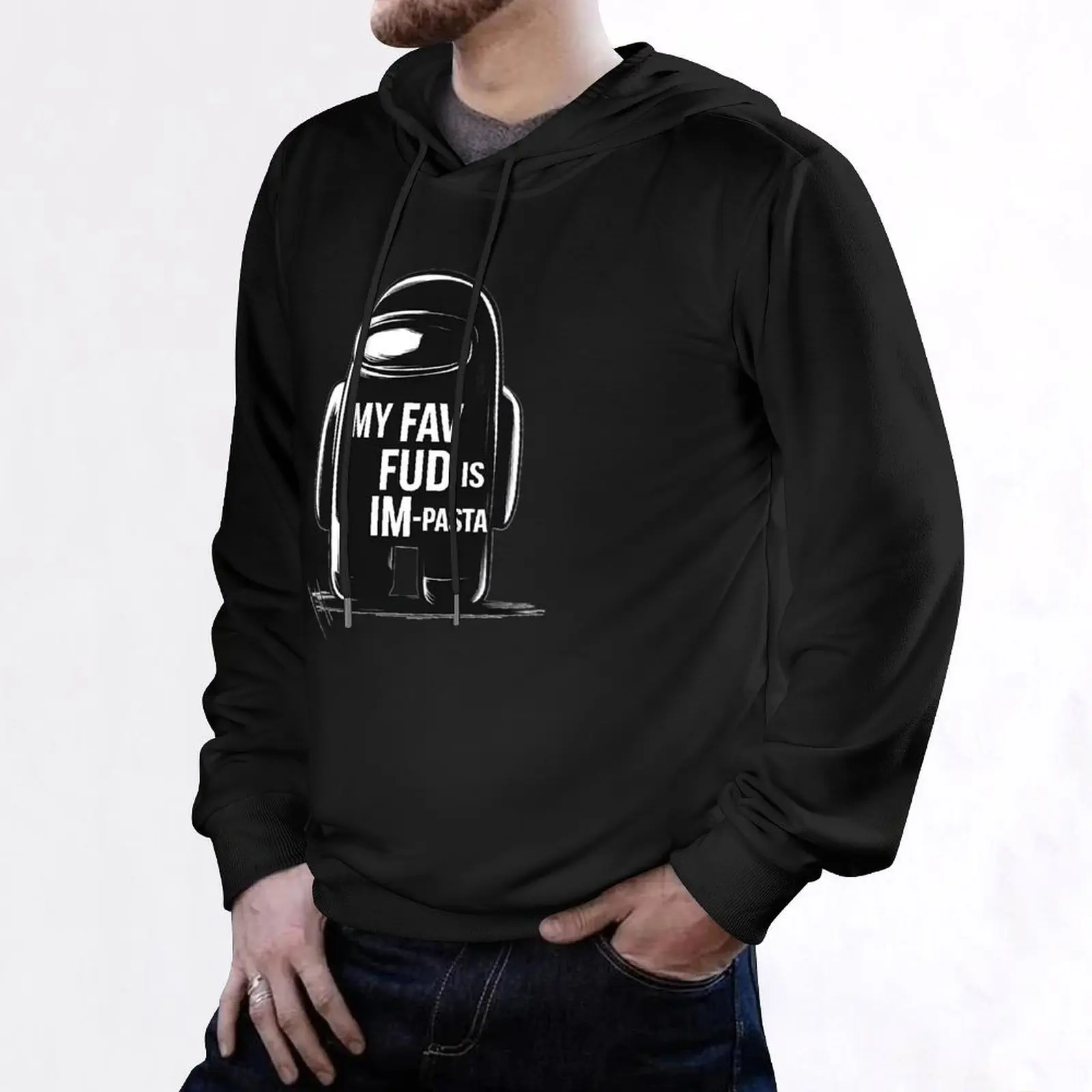 Imposter Joke Hoodie graphic t shirts men blouse mens designer clothes mens clothes new hoodies and sweatshirts