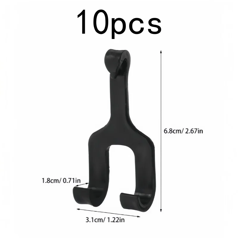 Melon Support Hooks 10 pcs, Easy to Install, Sturdy Hold for Watermelon and Cantaloupe on Trellis, Reusable