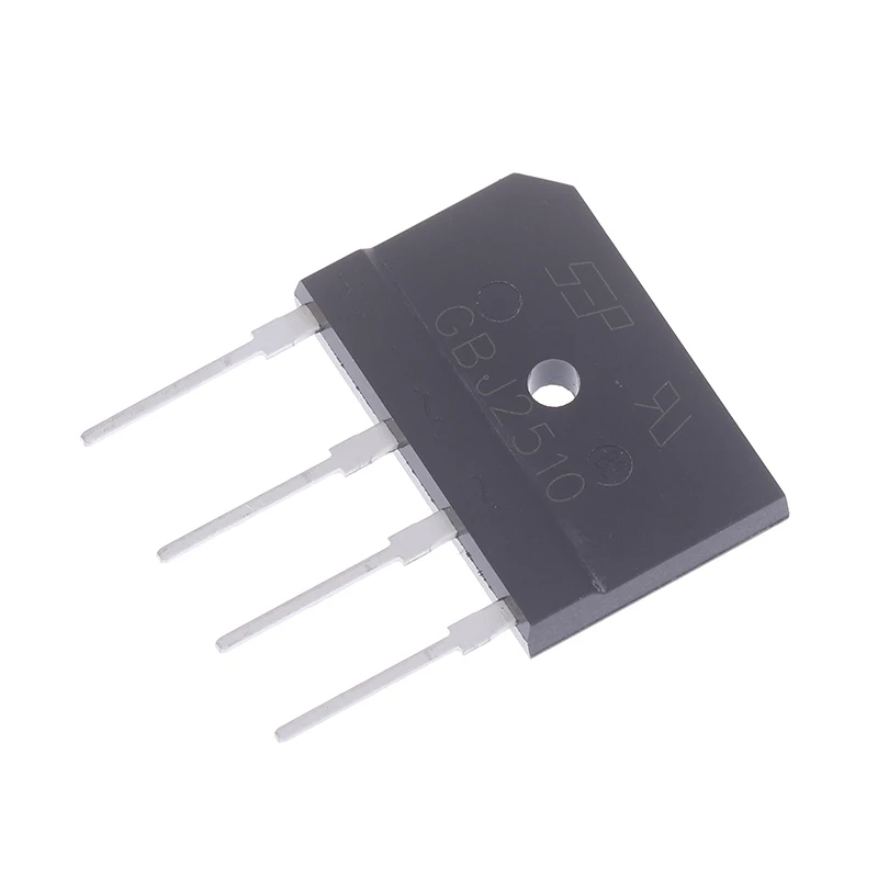 5PCS Digh Quality Household Electronic DIY Accessories 25A 1000V Diode Bridge Rectifier For GBJ2510