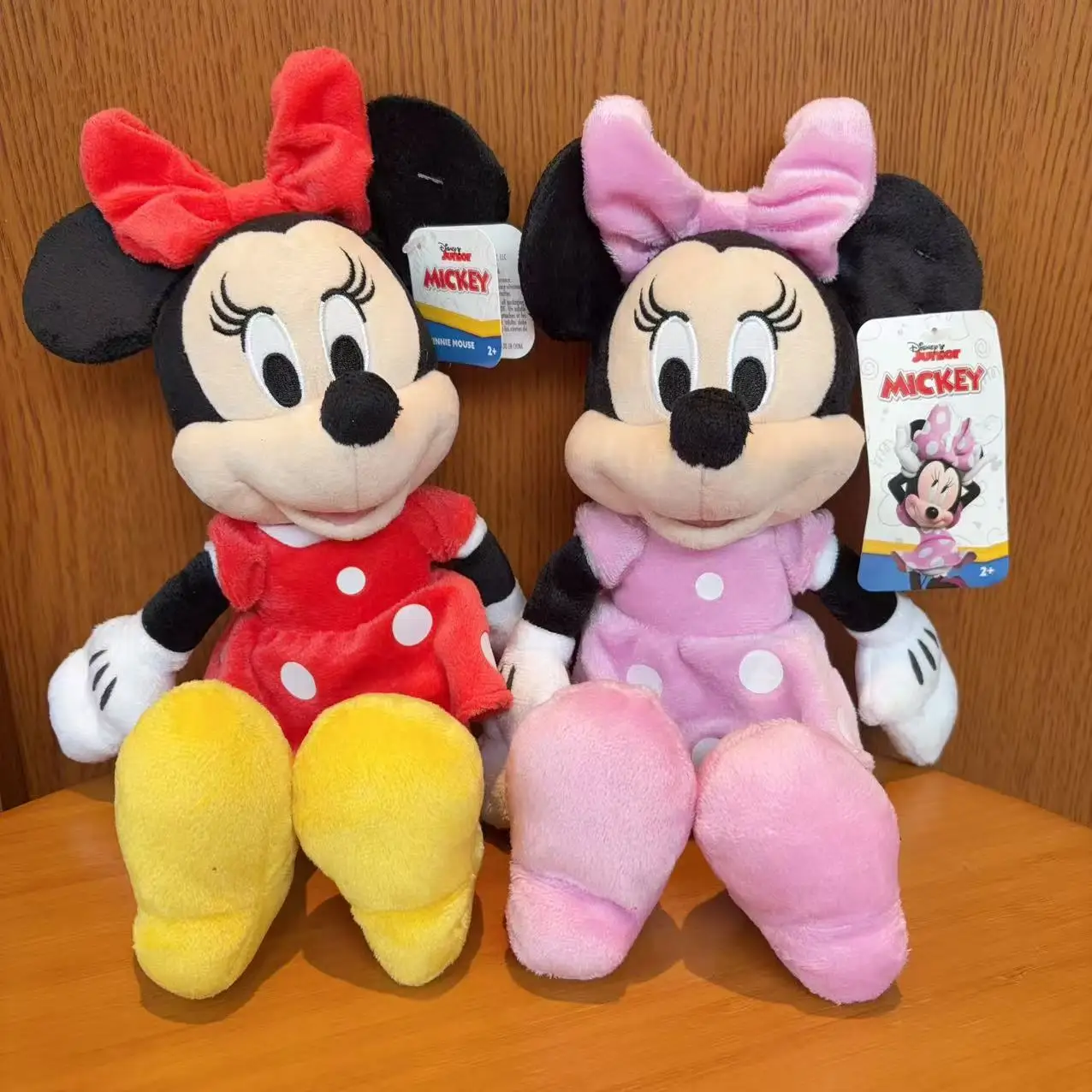 Muñecos de Amime de Disney, juguete de peluche de Minnie Mouse, Mickey Donald Goffy, juguetes de peluche