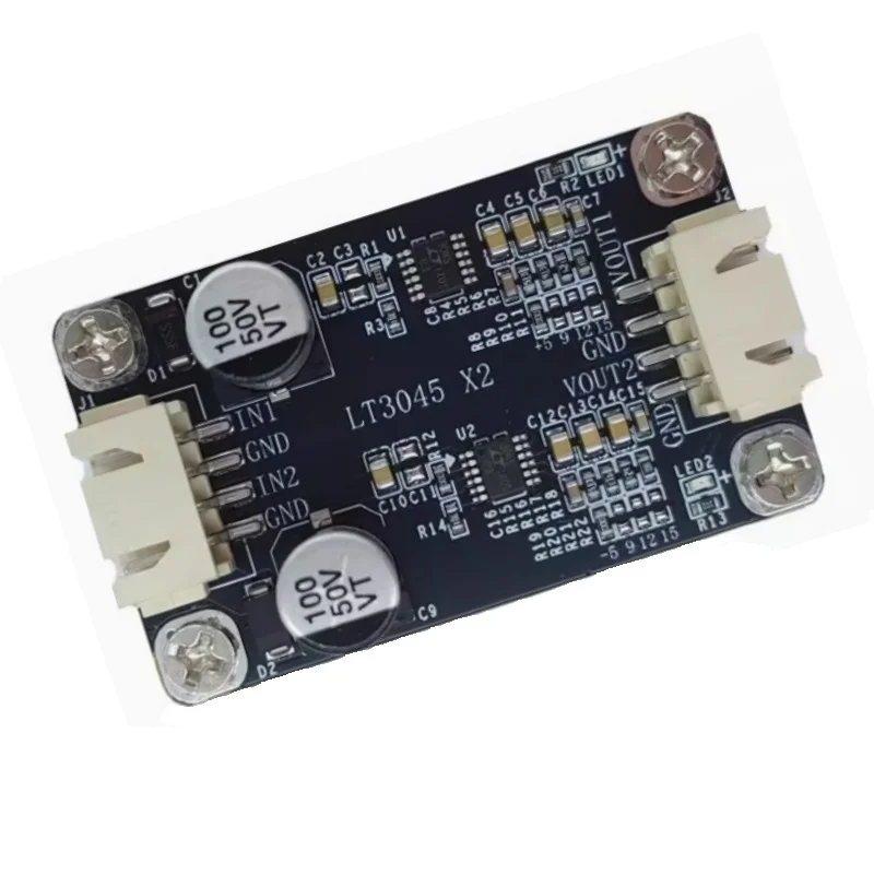 Lt3045 Linear Voltage Regulator And Step-down Module, Dual-channel Output Ultra-low Ripple Noise Linear Rf Power Supply Module