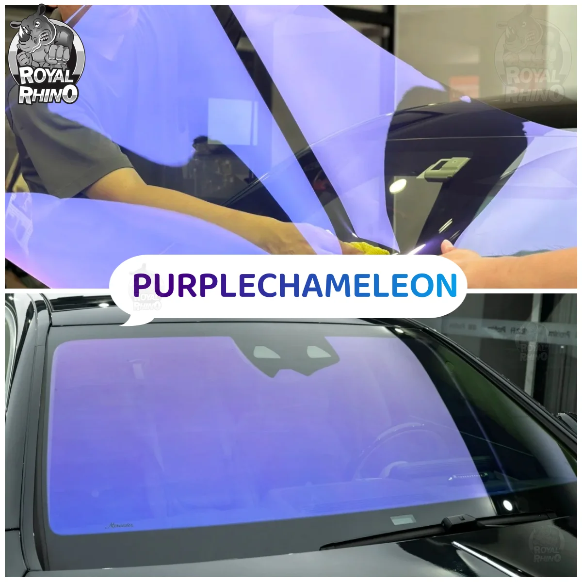 50/76/100m 80% Purple Chameleon Film Car Window Color Chanage Tint Glass Sticker Solar Decorative Protective Foils