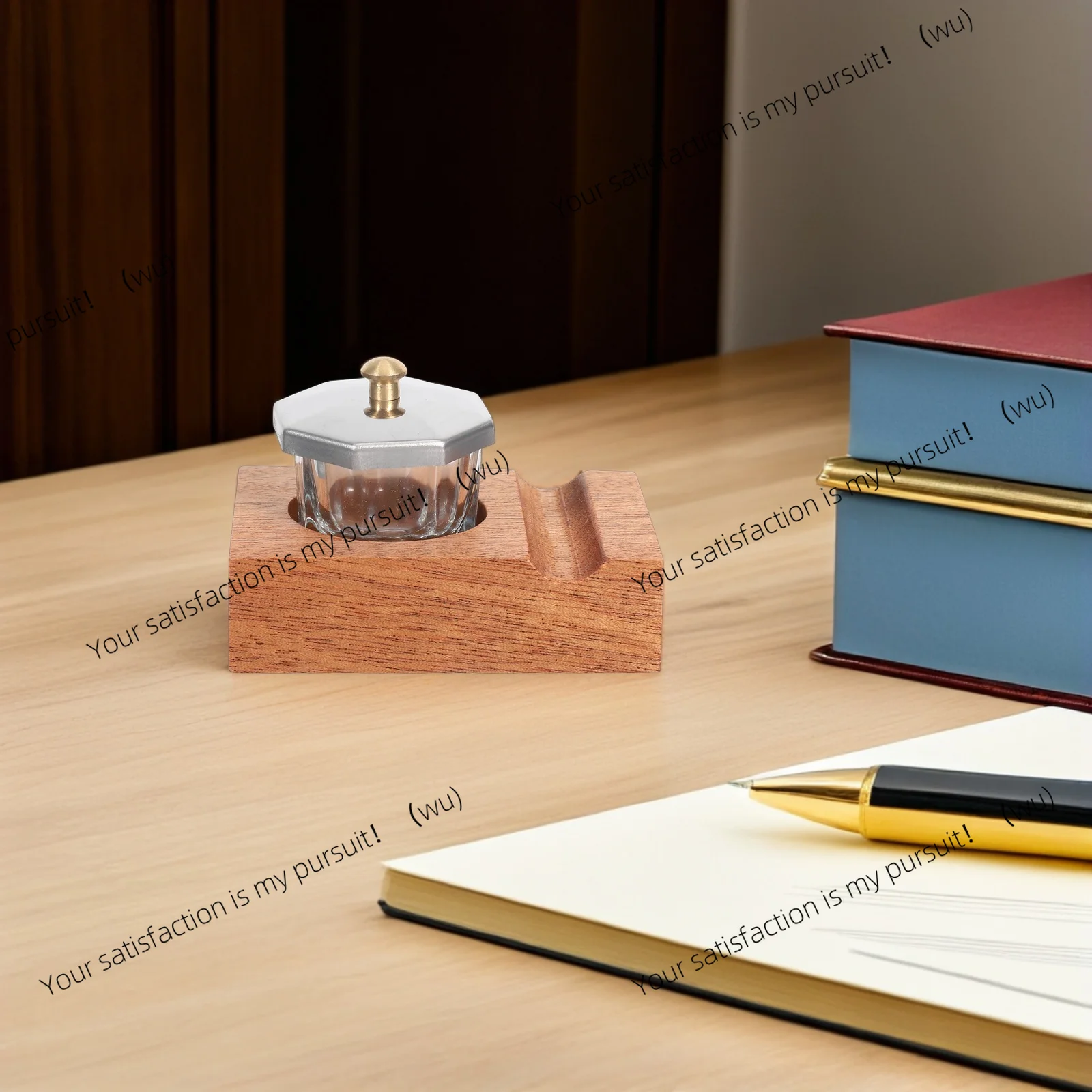 1 Zestaw Stojak na Pióra do Ka – Wooden Fountain Pen Desk Stand Holder recenzja i cena