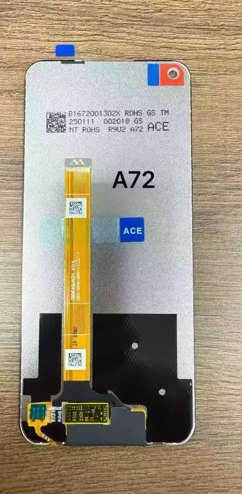 

100% compatible with Oppo A72 LCD display to replace damaged phone screens on Oppo A72