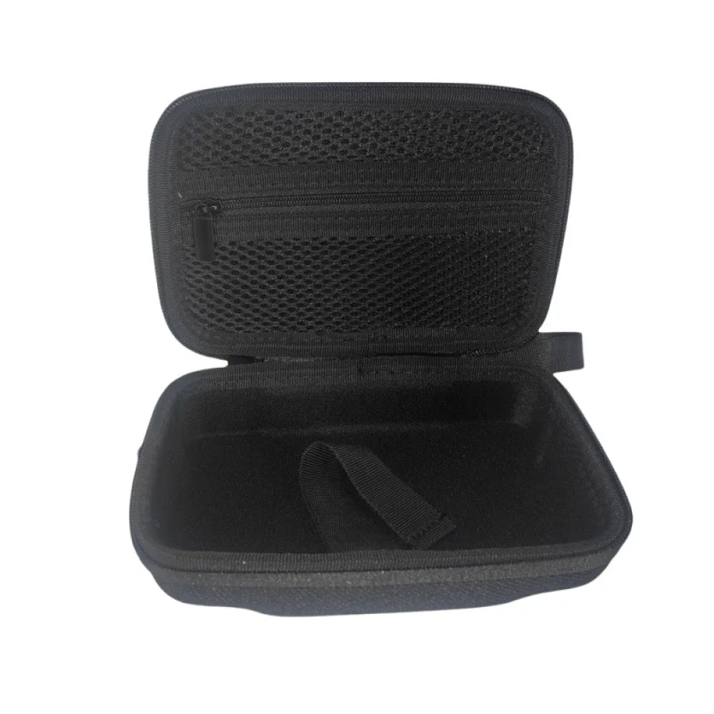 

Handheld Storage Case for Retroid Pocket Flip 2 Game Console Portable Organizer Bag Shockproof Carry Bag Black