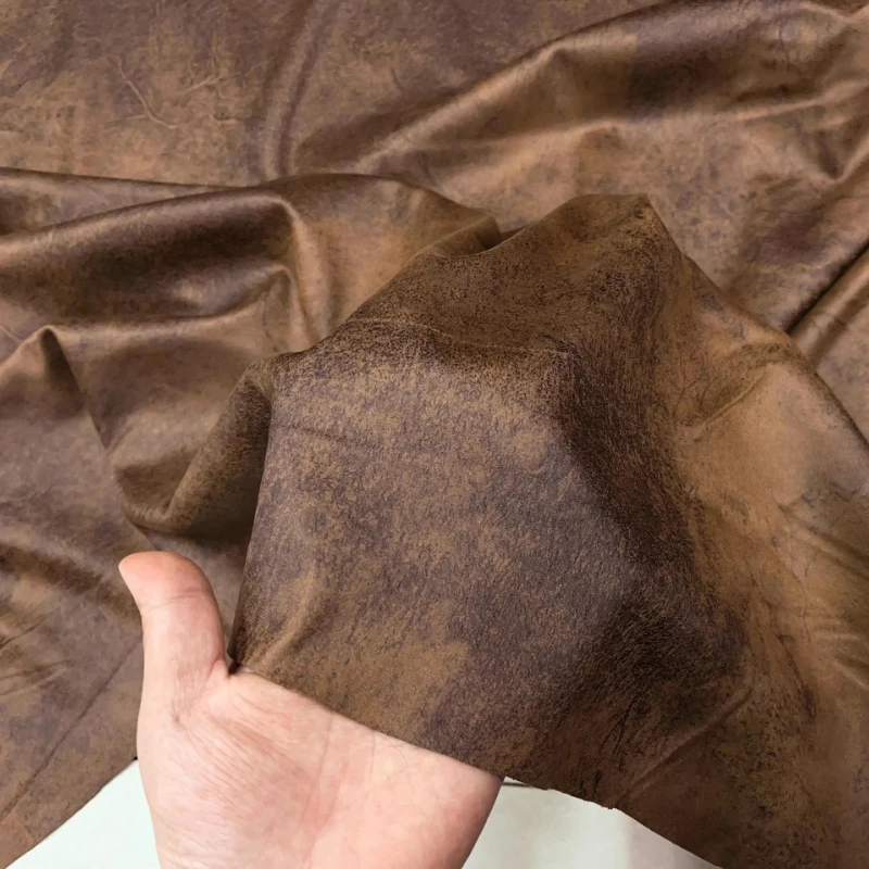 

Кожаная ткань 100x150 см, винтажная текстура для шитья своими руками, сумка для шитья, диван, подушка, куртка, полуюбка, дизайнерская одежда, ткань