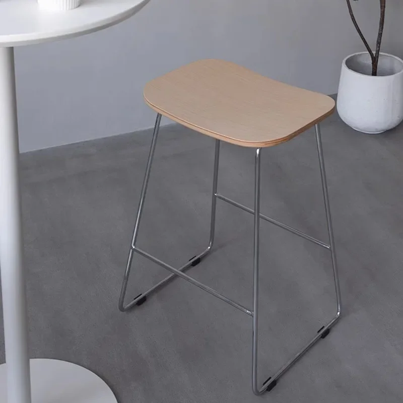 Tabourets de bar minimalistes pour chambre à coucher, maquillage unique, designer, luxe, salon, comptoir, meubles de cheminée